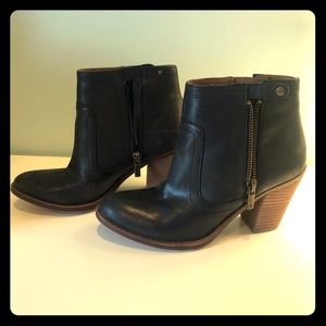 Lucky Brand heeled booties